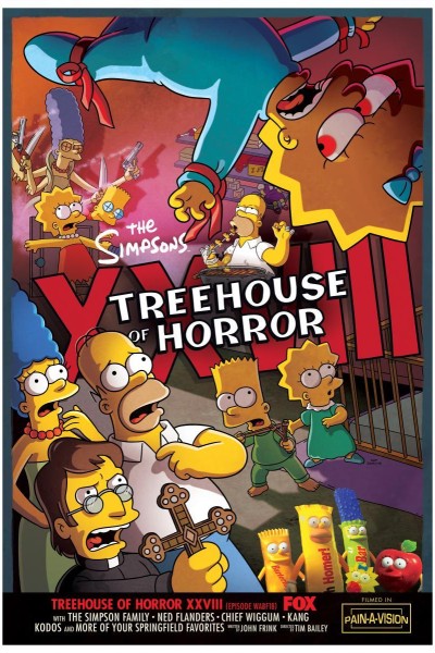 Cubierta de Los Simpson: La casa-árbol del terror XXVIII