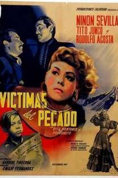 Caratula, cartel, poster o portada de Víctimas del pecado