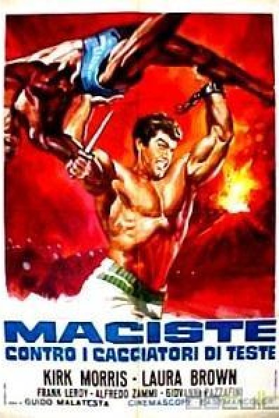 Caratula, cartel, poster o portada de Maciste contra los cazadores de cabezas