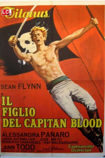 Caratula, cartel, poster o portada de El hijo del capitán Blood