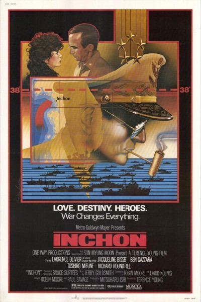 Caratula, cartel, poster o portada de Inchon