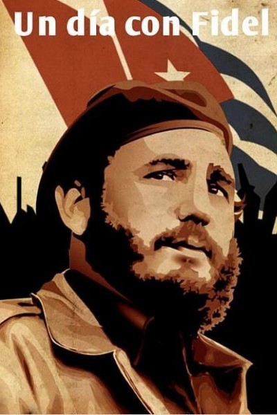 Cubierta de Un día con Fidel