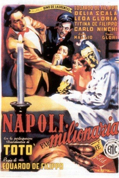 Caratula, cartel, poster o portada de Nápoles millonaria
