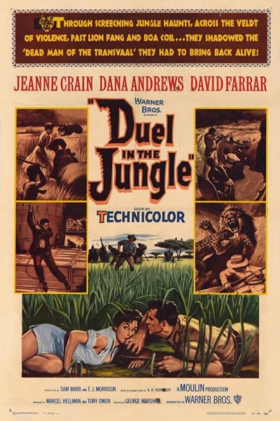 Caratula, cartel, poster o portada de Duelo en la jungla