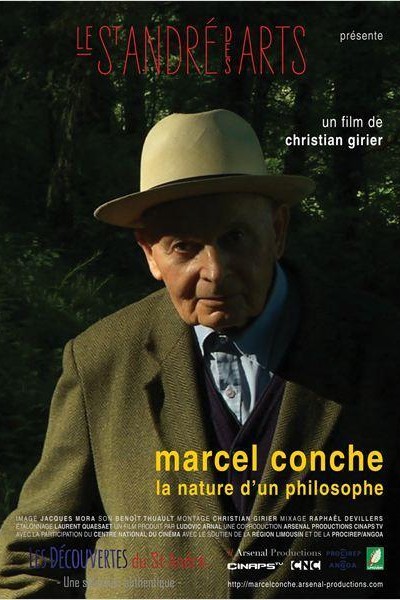 Cubierta de Marcel Conche, la nature d\'un philosophe