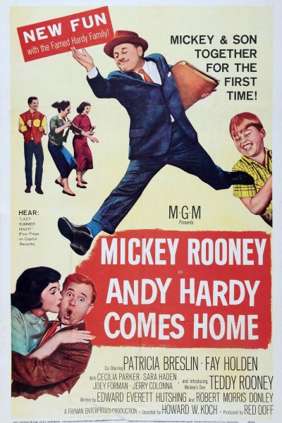 Caratula, cartel, poster o portada de Andy Hardy Comes Home