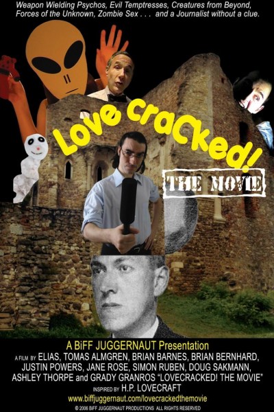 Cubierta de LovecraCked! The Movie (aka The Horror of H.P. Lovecraft)