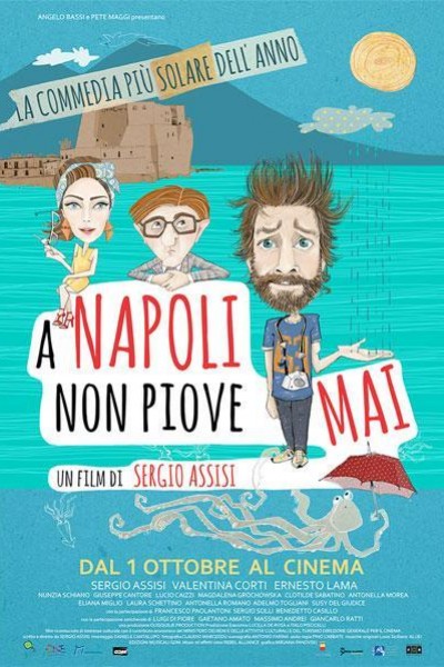 Caratula, cartel, poster o portada de A Napoli non piove mai