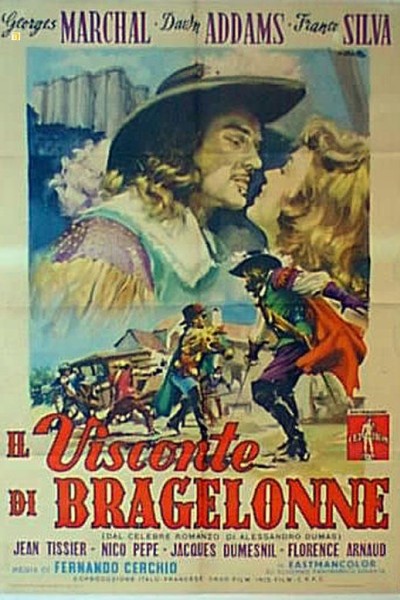 Caratula, cartel, poster o portada de El Vizconde de Bragelonne