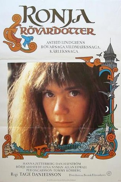 Caratula, cartel, poster o portada de Ronja Rövardotter (Ronia: The Robber\'s Daughter)