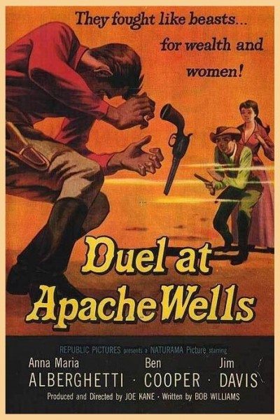 Caratula, cartel, poster o portada de Duel at Apache Wells