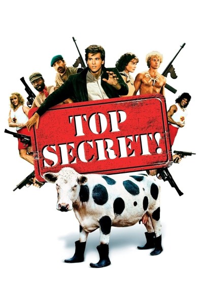 Caratula, cartel, poster o portada de Top Secret!