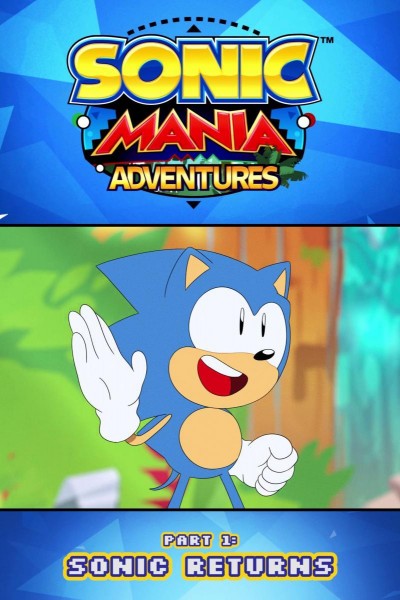 Cubierta de Sonic Mania Adventures. Part 1: Sonic Returns