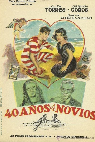 Caratula, cartel, poster o portada de Cuarenta años de novios