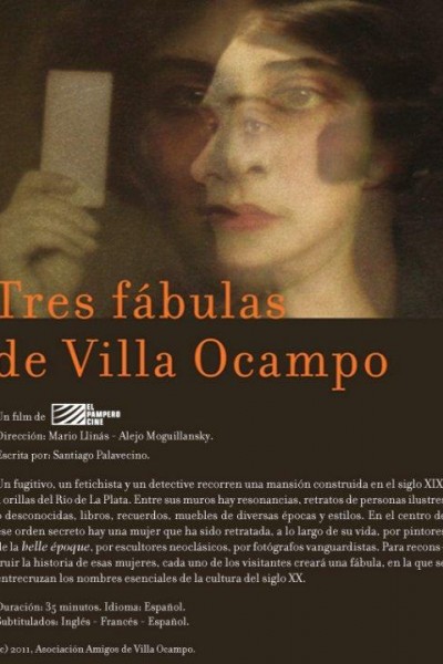 Cubierta de Tres fábulas de Villa Ocampo
