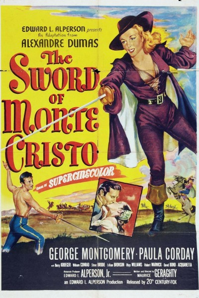 Caratula, cartel, poster o portada de La espada de Montecristo