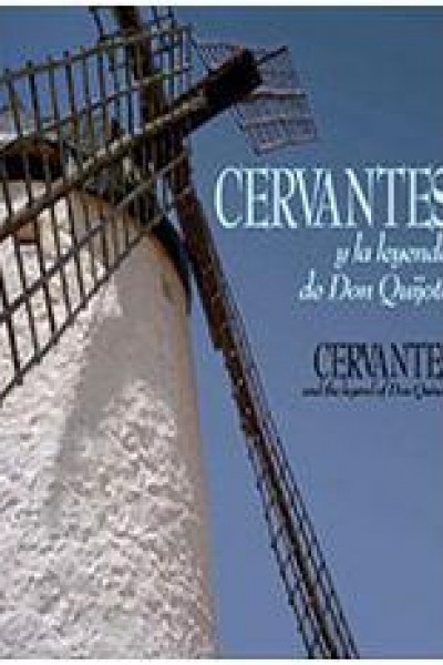 Cubierta de Cervantes y la leyenda de Don Quijote