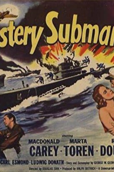 Caratula, cartel, poster o portada de El submarino fantasma