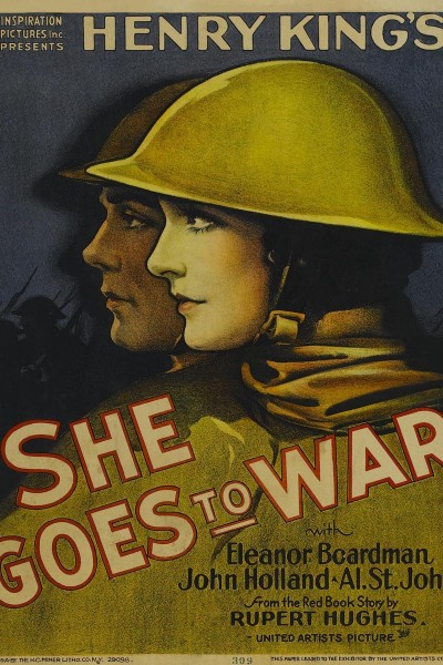 Caratula, cartel, poster o portada de Ella se va a la guerra