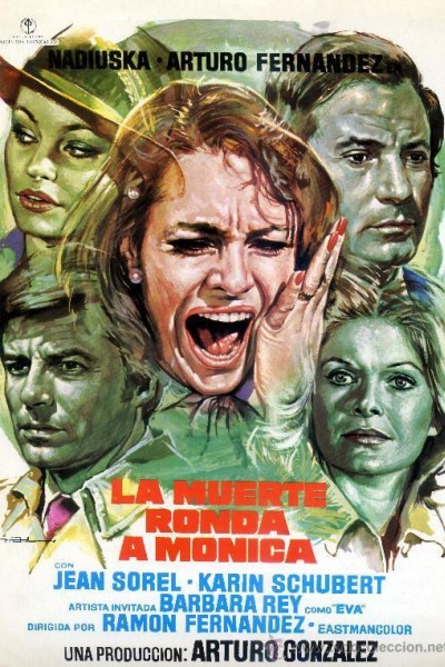 Caratula, cartel, poster o portada de La muerte ronda a Mónica