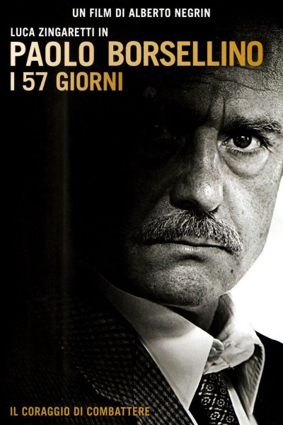 Caratula, cartel, poster o portada de Paolo Borsellino - I 57 giorni