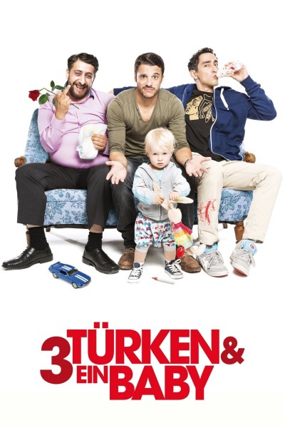Caratula, cartel, poster o portada de Tres turcos y una bebé