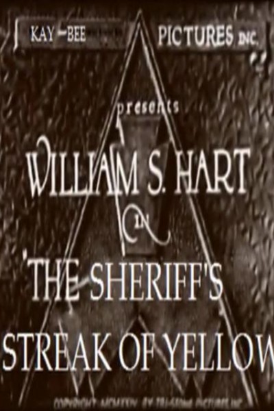 Caratula, cartel, poster o portada de The Sheriff\'s Streak of Yellow