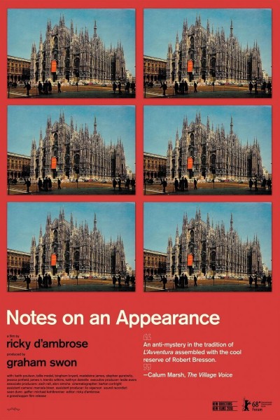 Caratula, cartel, poster o portada de Notes on an Appearance