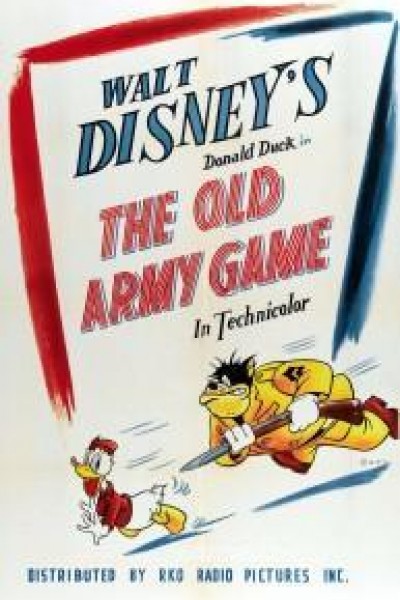 Caratula, cartel, poster o portada de El pato Donald: El viejo juego del ejército