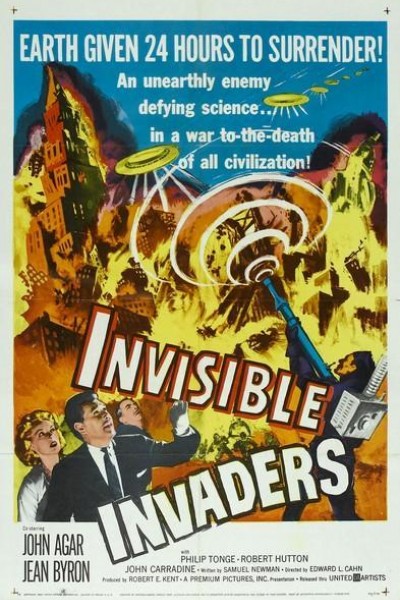 Caratula, cartel, poster o portada de Invasores invisibles