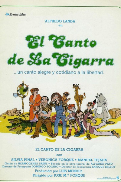 Caratula, cartel, poster o portada de El canto de la cigarra