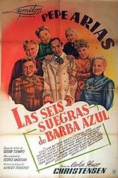 Caratula, cartel, poster o portada de Las seis suegras de Barba Azul