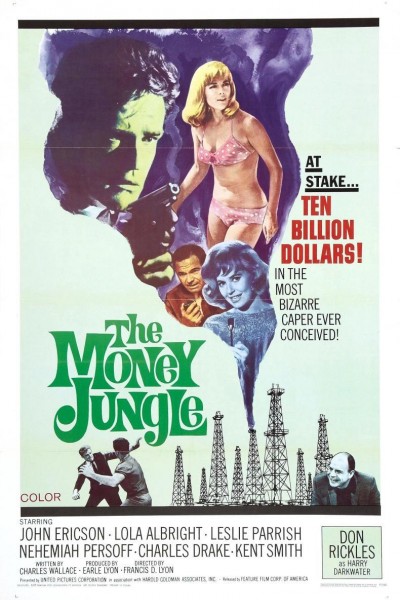 Caratula, cartel, poster o portada de La jungla del dinero
