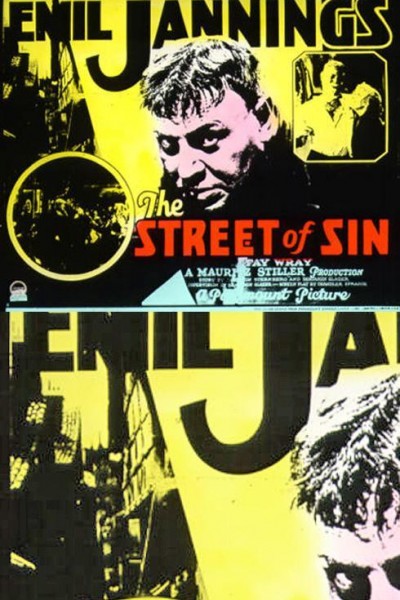 Caratula, cartel, poster o portada de La calle del pecado