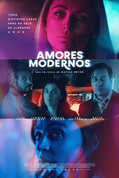 Caratula, cartel, poster o portada de Amores modernos