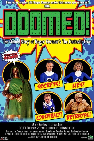 Caratula, cartel, poster o portada de Doomed: The Untold Story of Roger Corman\'s the Fantastic Four