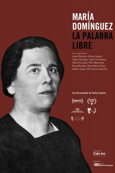 Cubierta de María Domínguez. La palabra libre