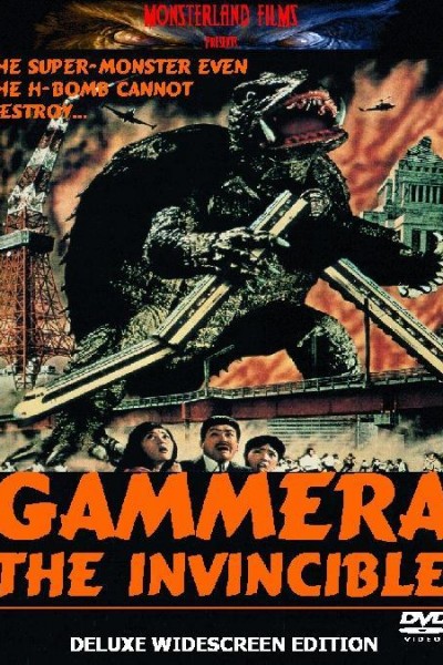 Caratula, cartel, poster o portada de Gammera the Invincible
