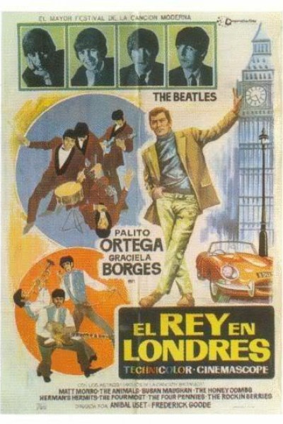 Caratula, cartel, poster o portada de El rey en Londres