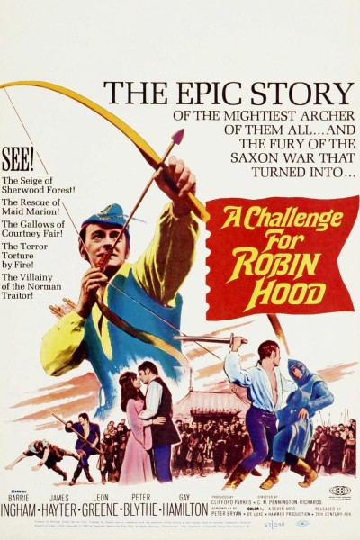 Caratula, cartel, poster o portada de Un desafío para Robin Hood