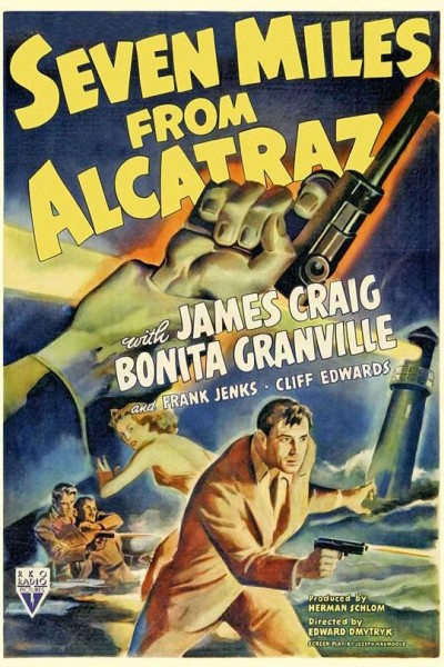 Caratula, cartel, poster o portada de A siete millas de Alcatraz