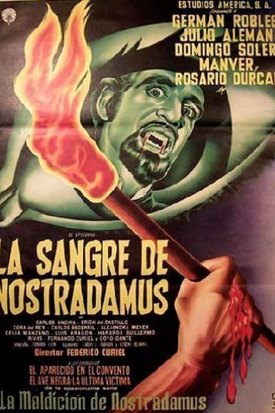 Caratula, cartel, poster o portada de La sangre de Nostradamus