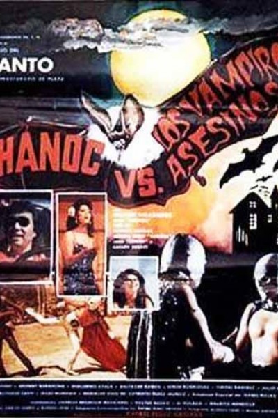 Caratula, cartel, poster o portada de Chanoc y el Hijo del Santo contra los vampiros asesinos