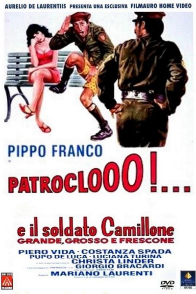 Caratula, cartel, poster o portada de Patroclooo!... E il soldato Camillone, grande, grosso e frescone