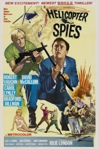 Caratula, cartel, poster o portada de The Helicopter Spies