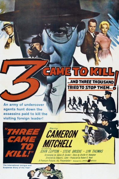 Caratula, cartel, poster o portada de Three Came to Kill
