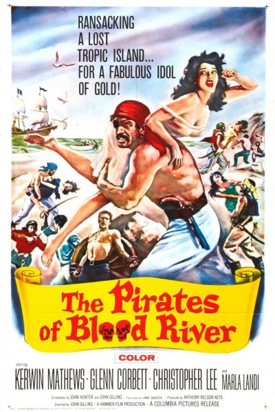 Caratula, cartel, poster o portada de The Pirates of Blood River
