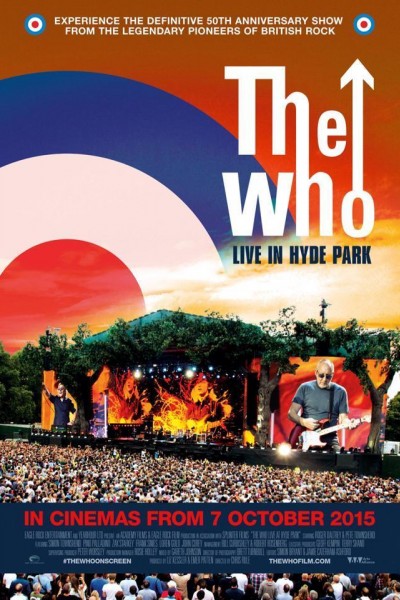 Caratula, cartel, poster o portada de The Who: Live in Hyde Park