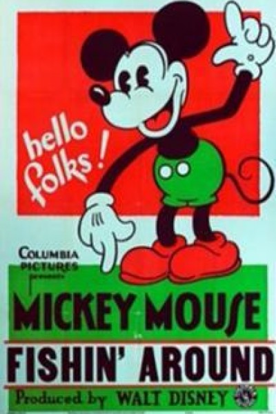 Caratula, cartel, poster o portada de Mickey Mouse: De pesca