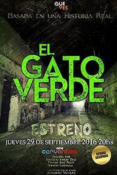 Caratula, cartel, poster o portada de El gato verde